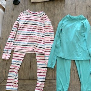 Lands End Girls Thermal Base Layers Size 6-7